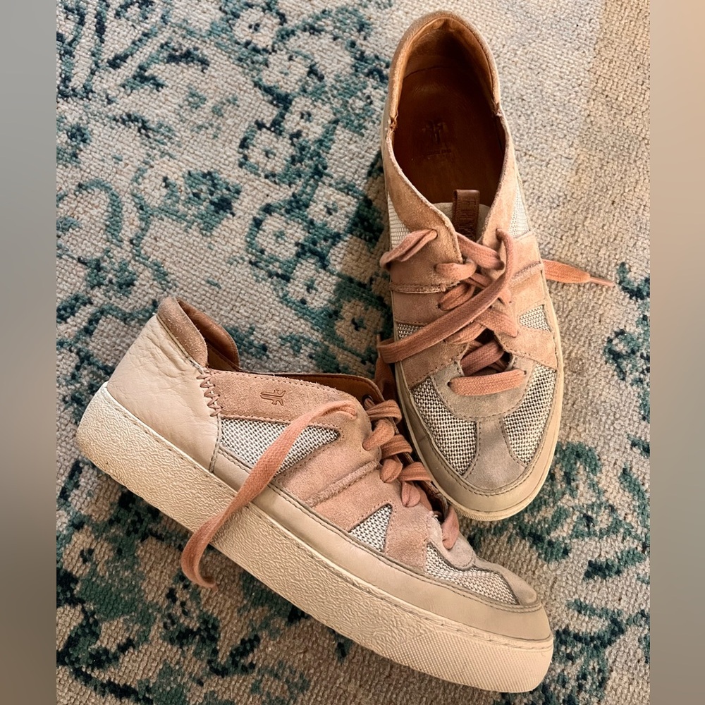 FRYE Webster Overlay Low Lace womens Sneaker